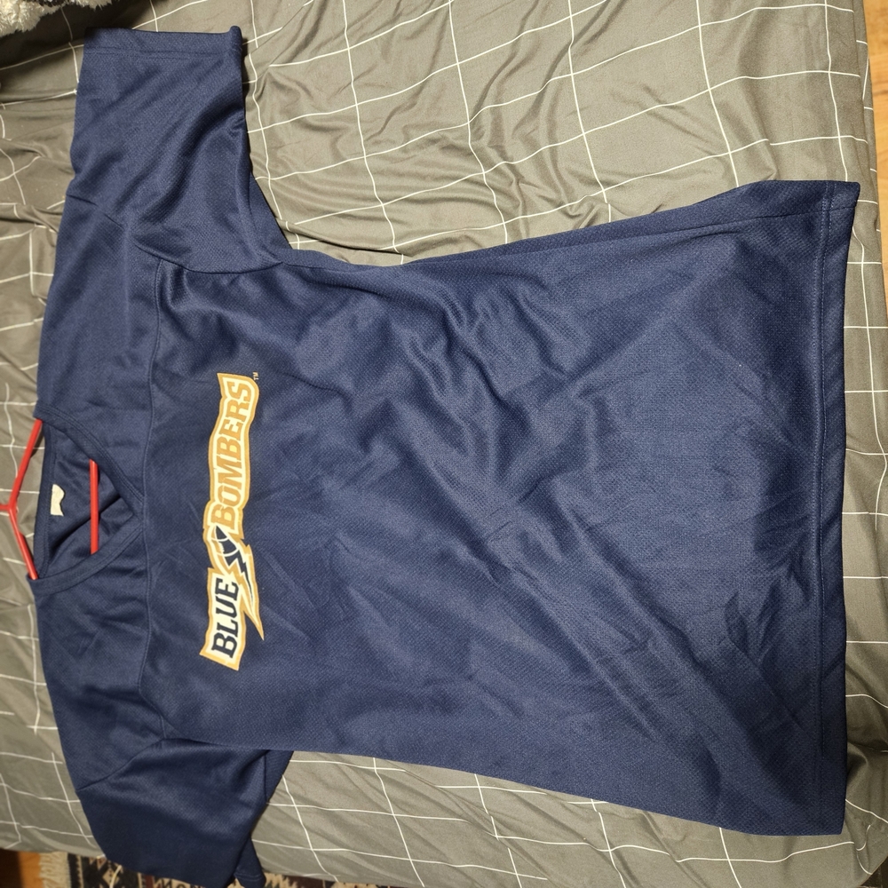 Blue Bombers Large Navy Jersey